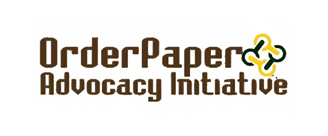 Orderpaper Advocacy Initiative